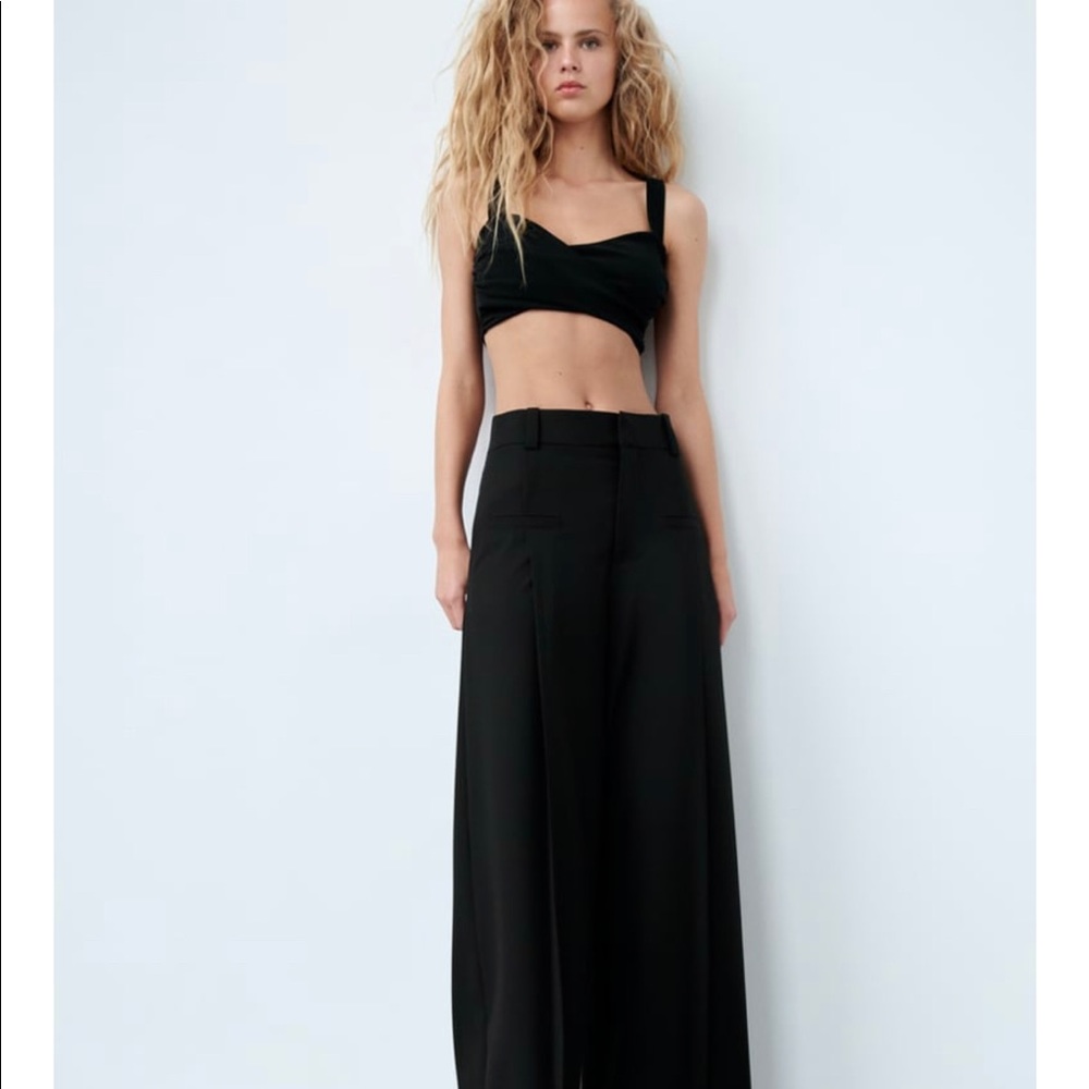 Zara black top size medium - Picture 2 of 8